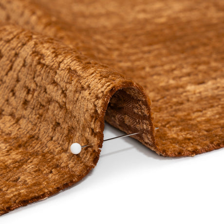 Textured Upholstery Chenille - Pumpkin - Odie Collection