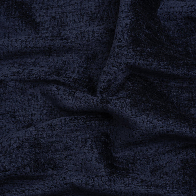 Textured Upholstery Chenille - Sapphire - Odie Collection