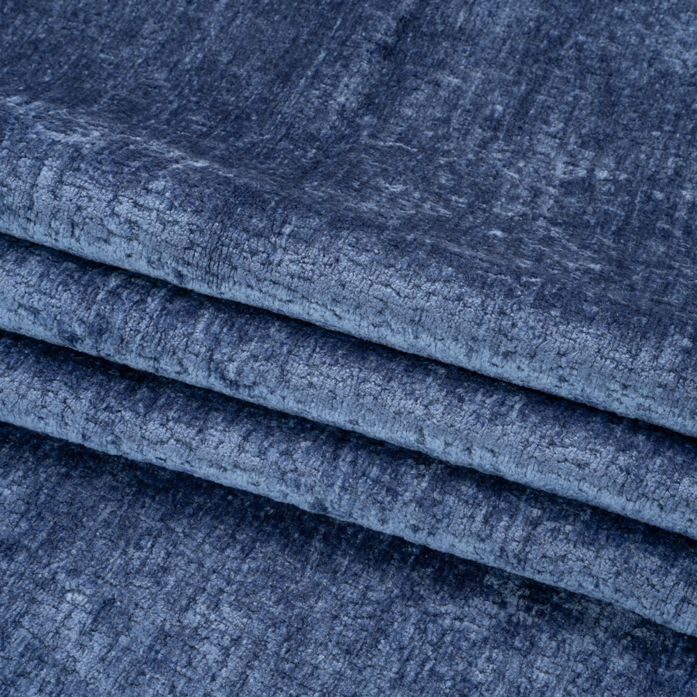 Textured Upholstery Chenille - Twilight - Odie Collection