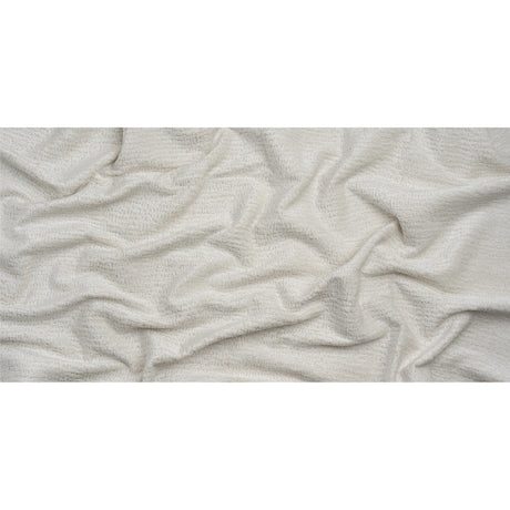 Textured Upholstery Chenille - White Hot - Odie Collection