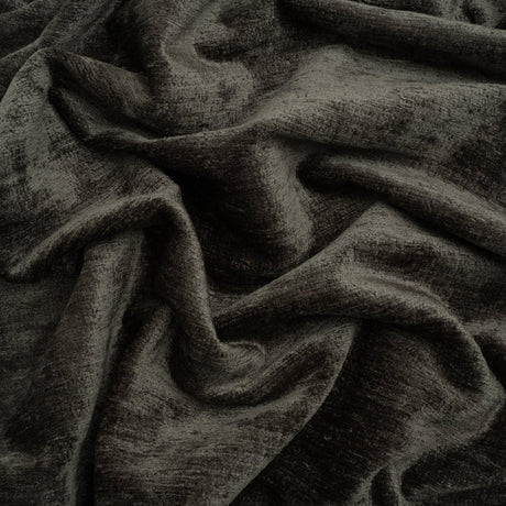 Upholstery Chenille - Asphalt Monotone Abstract - Timbrell Collection