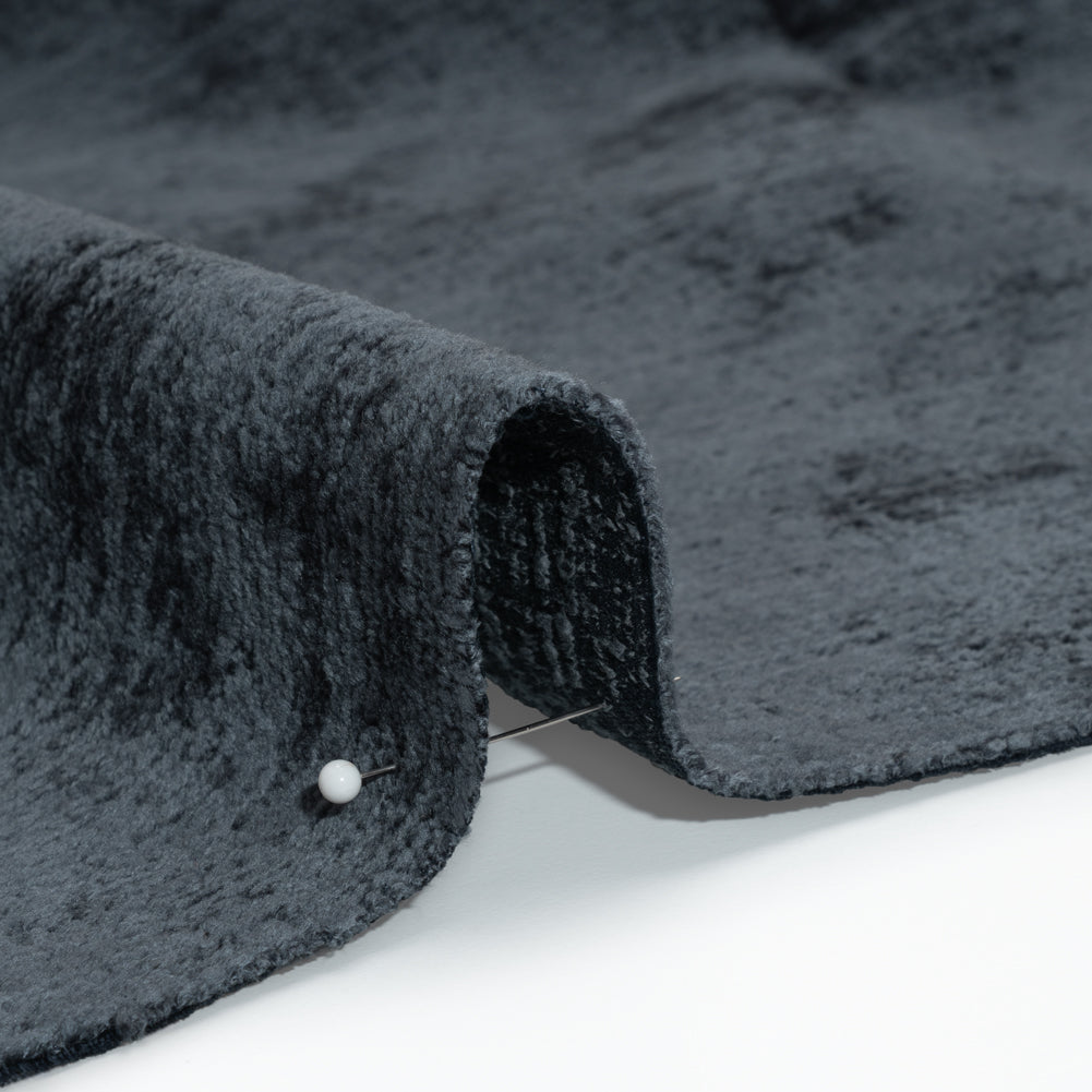 Upholstery Chenille - Blackberry Monotone Abstract - Timbrell Collection