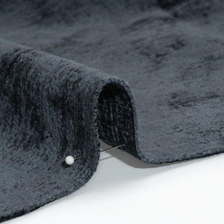 Upholstery Chenille - Blackberry Monotone Abstract - Timbrell Collection