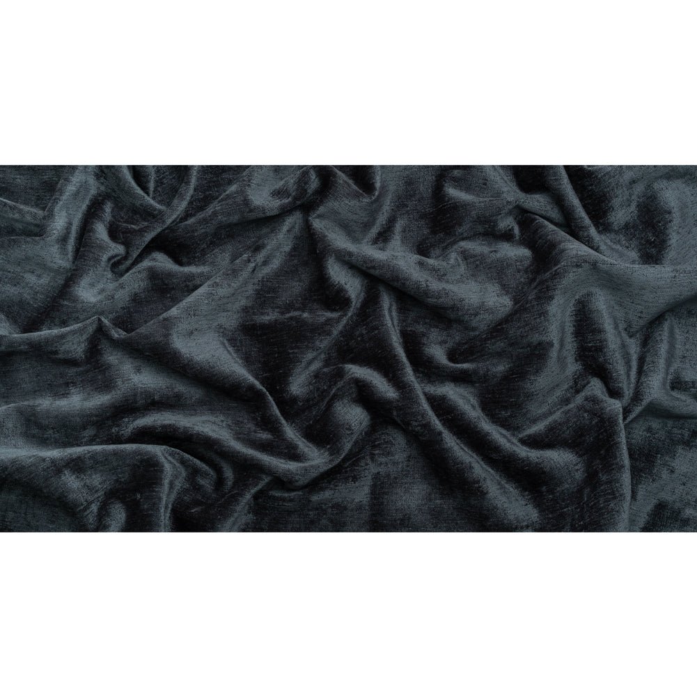 Upholstery Chenille - Blackberry Monotone Abstract - Timbrell Collection