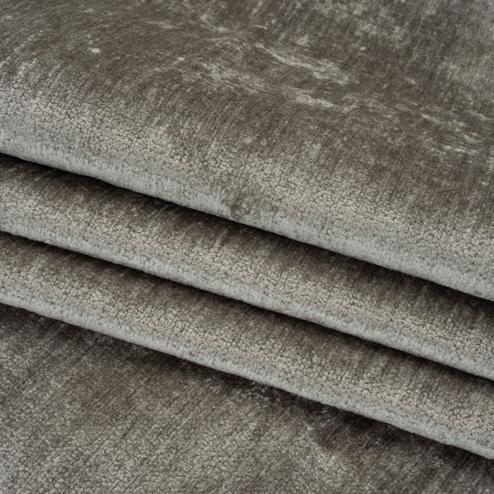 Upholstery Chenille - Cement Monotone Abstract - Timbrell Collection