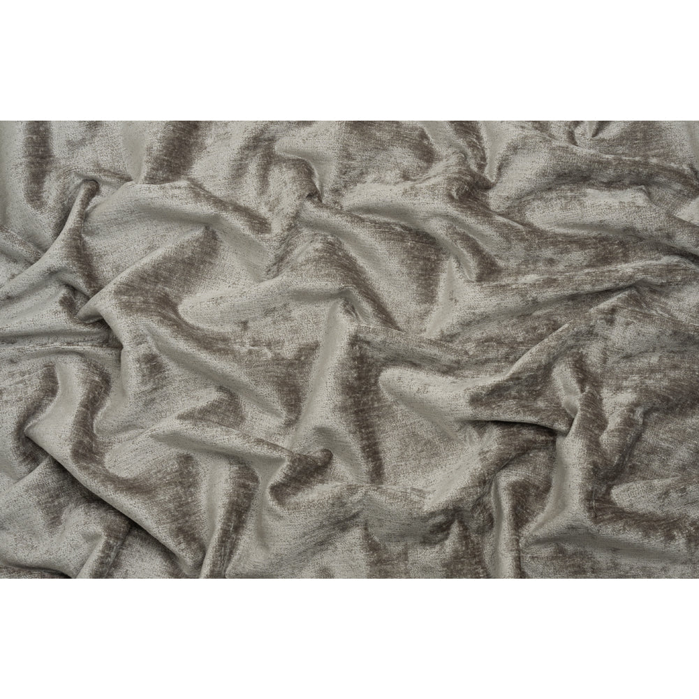 Upholstery Chenille - Cement Monotone Abstract - Timbrell Collection