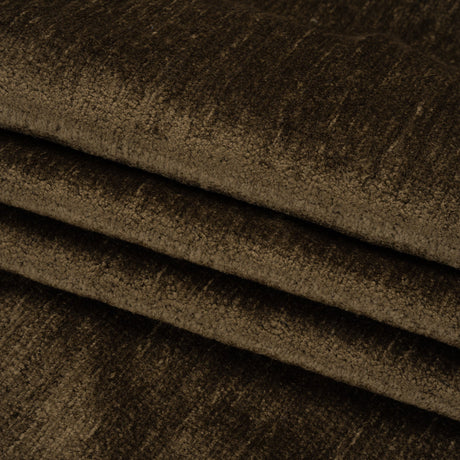 Upholstery Chenille - Chocolate Monotone Abstract - Timbrell Collection