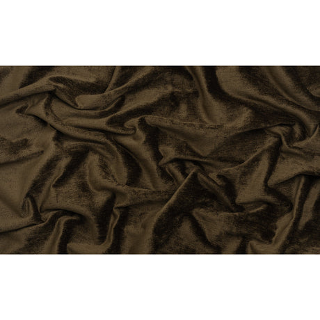 Upholstery Chenille - Chocolate Monotone Abstract - Timbrell Collection