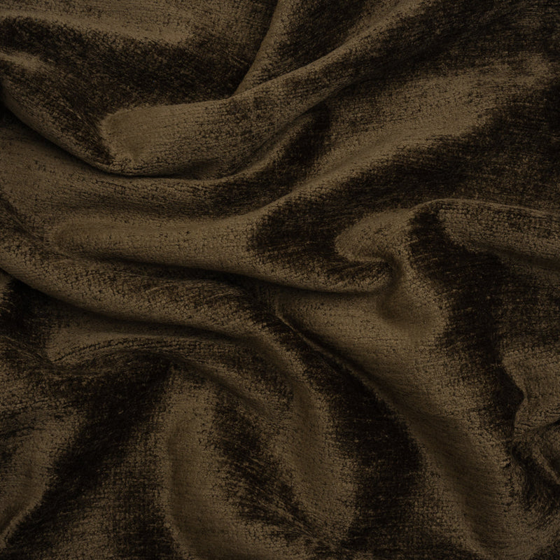 Upholstery Chenille - Chocolate Monotone Abstract - Timbrell Collection