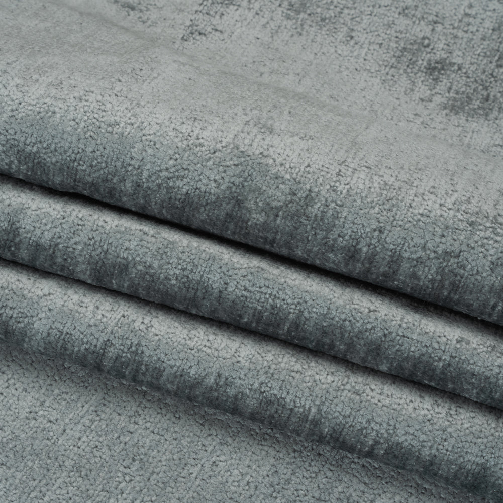 Upholstery Chenille - Moonstone Monotone Abstract - Timbrell Collection