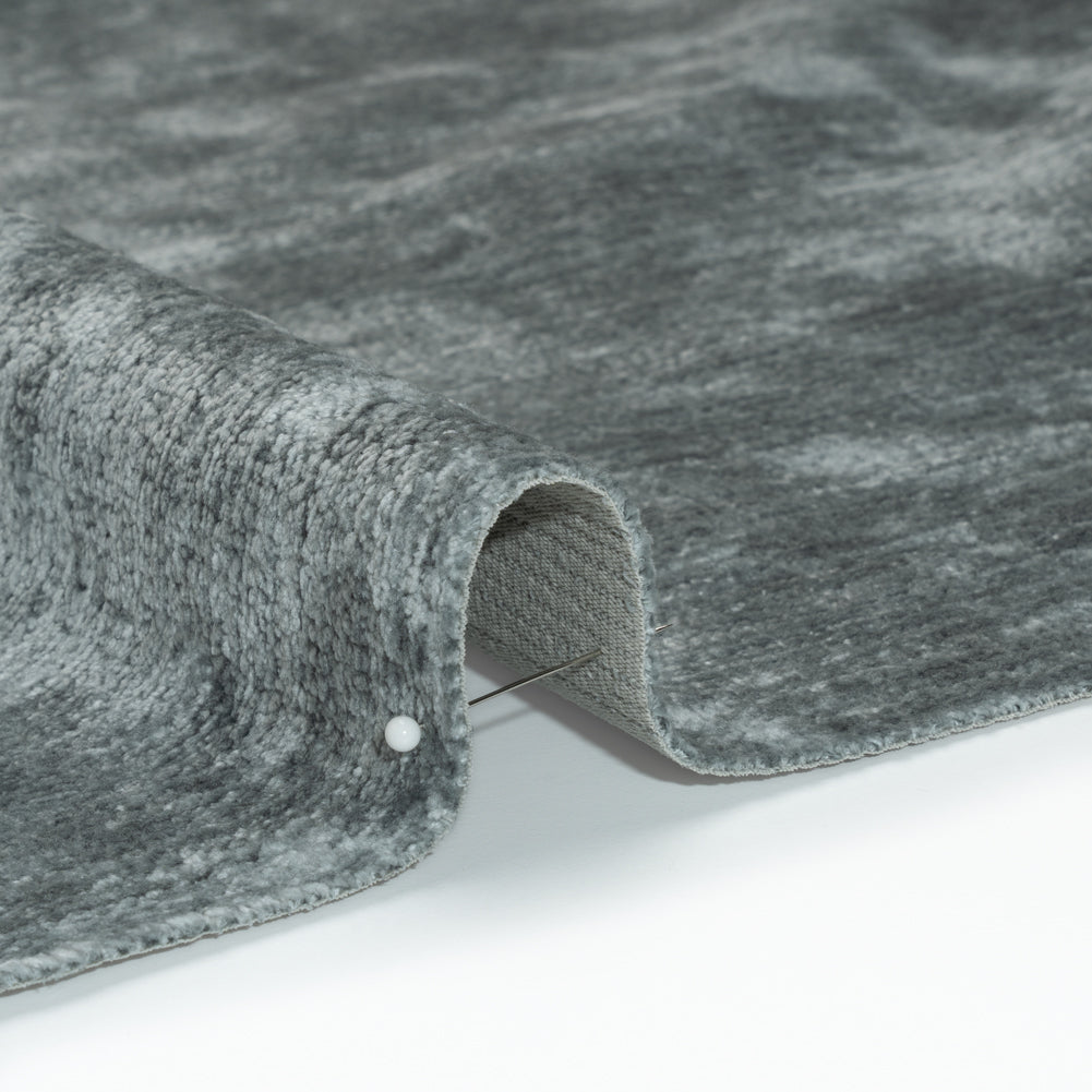 Upholstery Chenille - Moonstone Monotone Abstract - Timbrell Collection