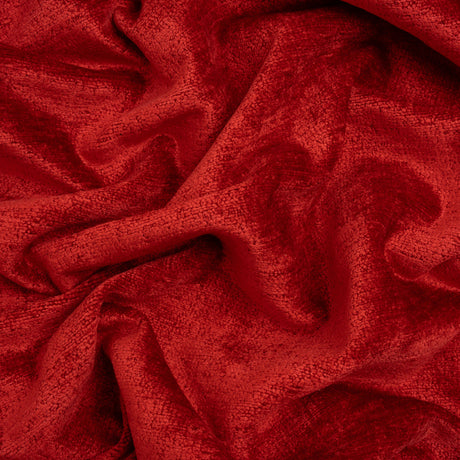 Upholstery Chenille - Red It Monotone Abstract - Timbrell Collection