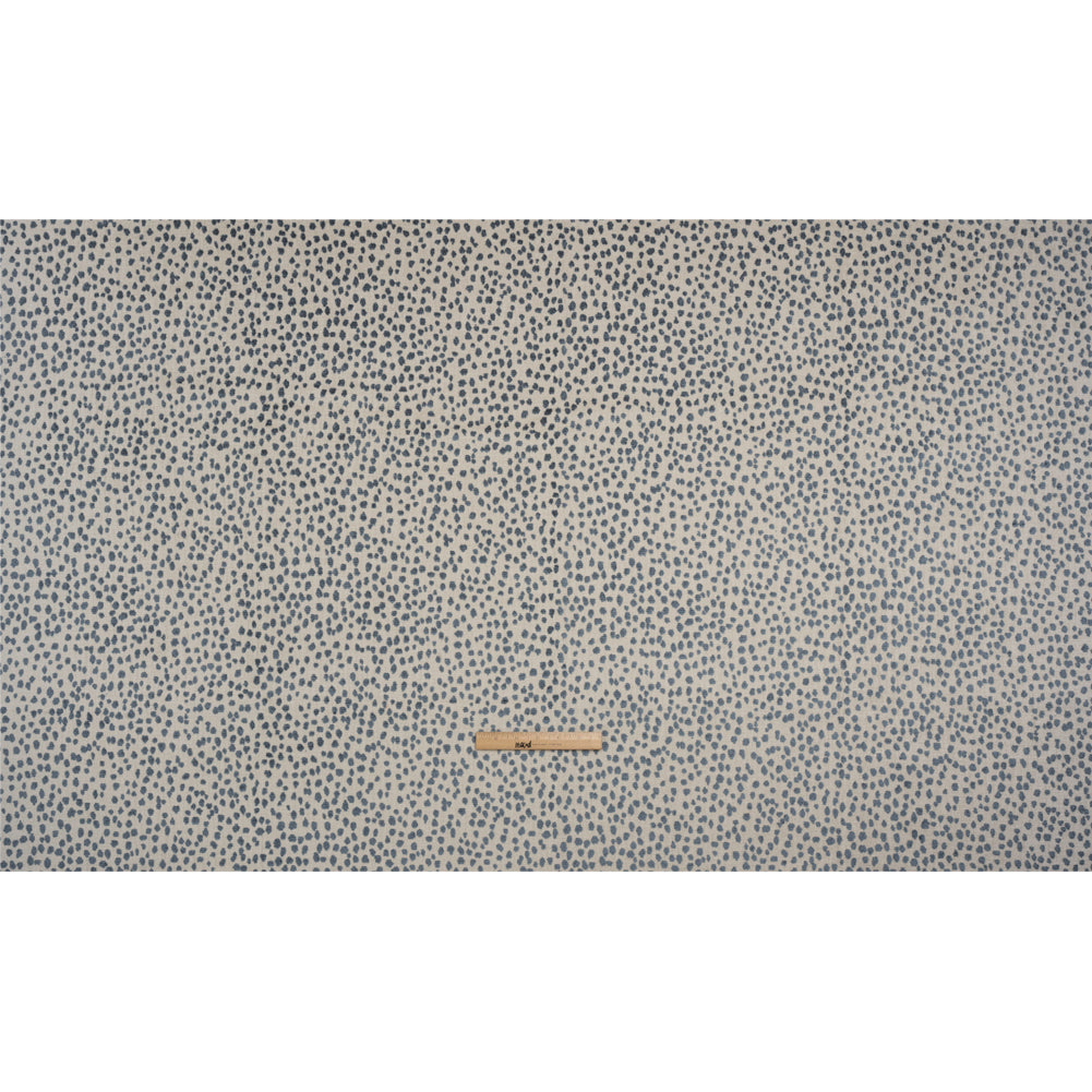 Upholstery Chenille - Azul Spotted - Piperhill Collection