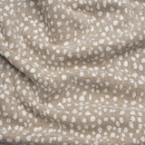 Upholstery Chenille - Beige Spotted - Piperhill Collection