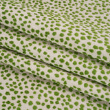 Upholstery Chenille - Grasshopper Spotted - Piperhill Collection