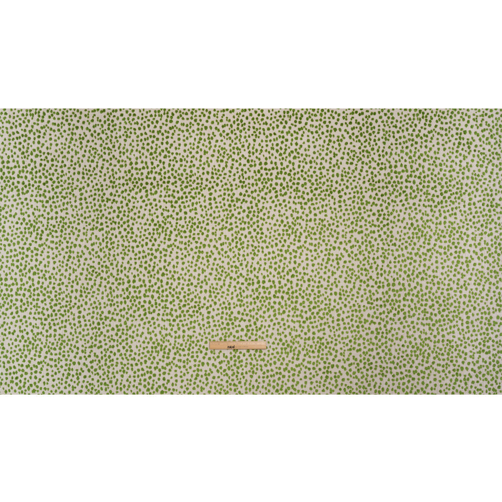 Upholstery Chenille - Grasshopper Spotted - Piperhill Collection