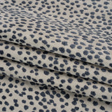 Upholstery Chenille - Sapphire Spotted - Piperhill Collection
