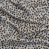Upholstery Chenille - Sapphire Spotted - Piperhill Collection