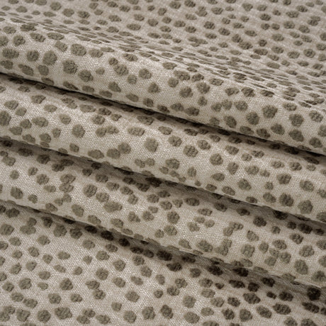 Upholstery Chenille - Truffle Spotted - Piperhill Collection