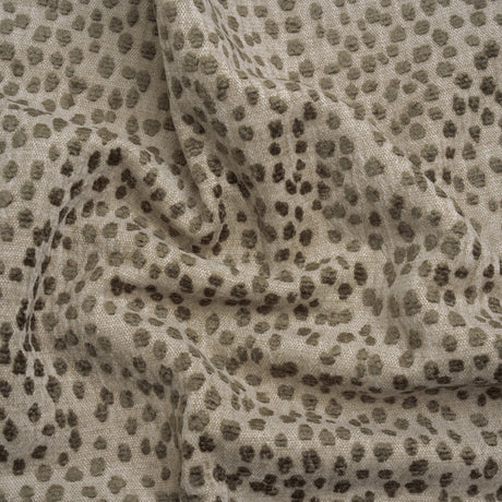 Upholstery Chenille - Truffle Spotted - Piperhill Collection