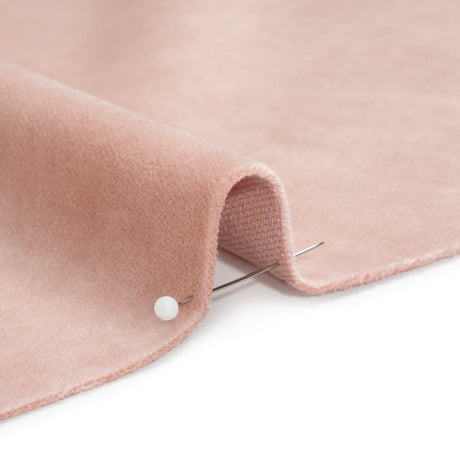 Cotton and Polyester Upholstery Velvet - Blush - Banton Collection