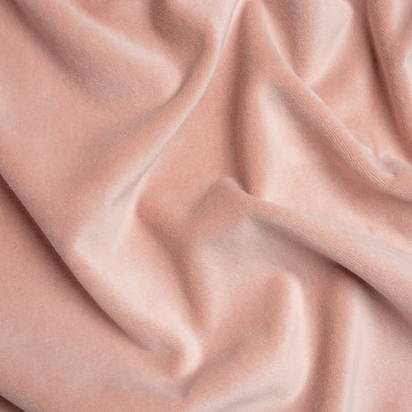 Cotton and Polyester Upholstery Velvet - Blush - Banton Collection