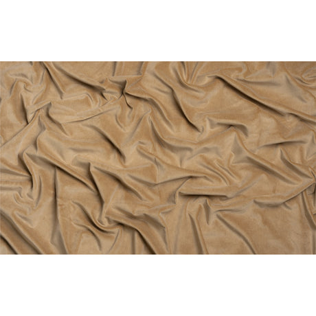 Cotton and Polyester Upholstery Velvet - Camel - Banton Collection