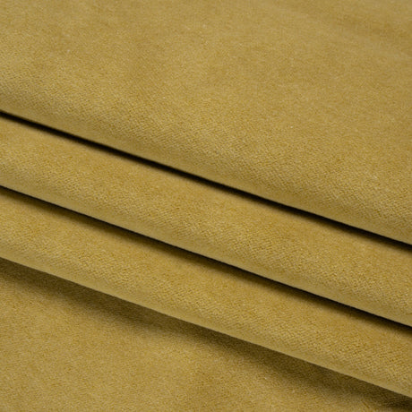 Cotton and Polyester Upholstery Velvet - Citron - Banton Collection