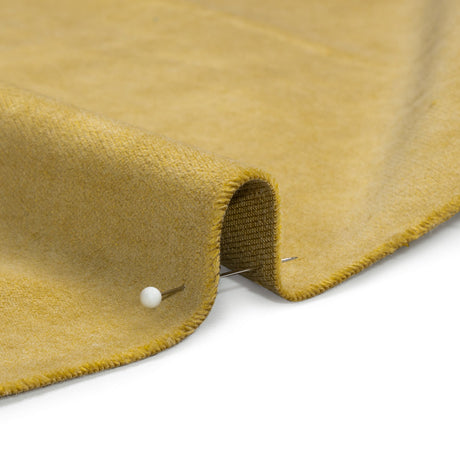 Cotton and Polyester Upholstery Velvet - Citron - Banton Collection