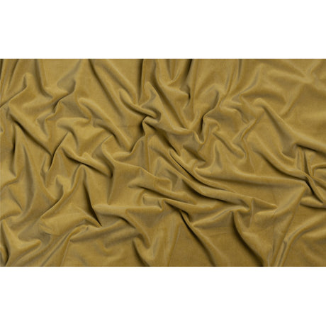 Cotton and Polyester Upholstery Velvet - Citron - Banton Collection
