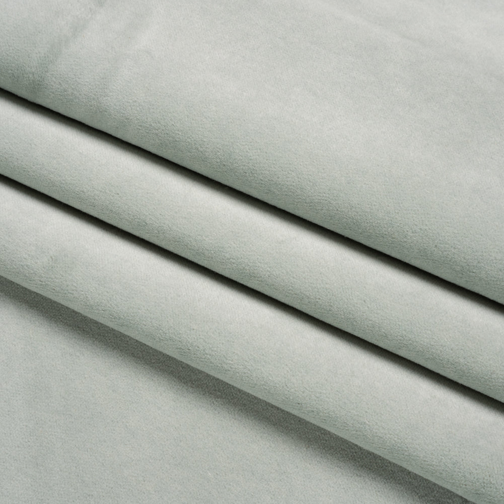 Cotton and Polyester Upholstery Velvet - Cloud - Banton Collection