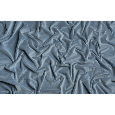 Cotton and Polyester Upholstery Velvet - Denim - Banton Collection
