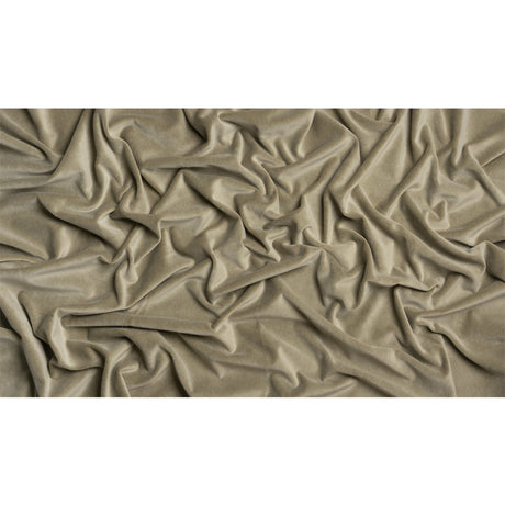 Cotton and Polyester Upholstery Velvet - Taupe - Banton Collection