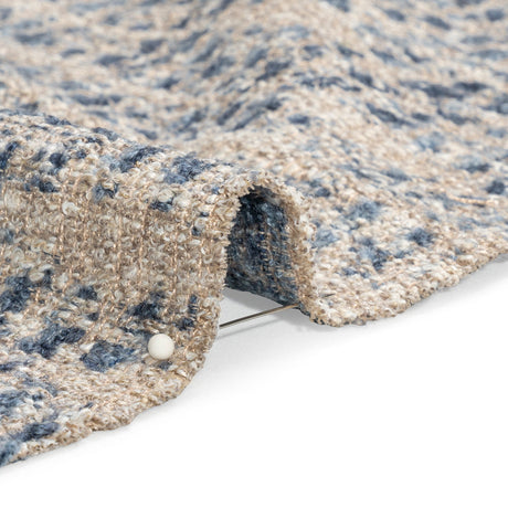 Tweedy Upholstery Boucle - Indigo - Torlea Collection