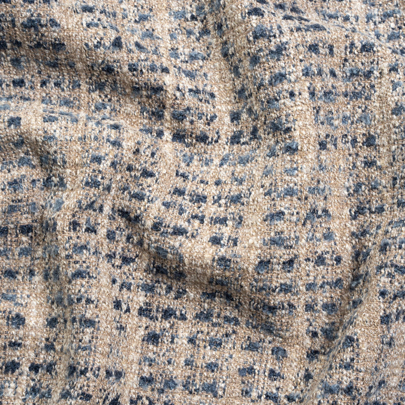 Tweedy Upholstery Boucle - Indigo - Torlea Collection