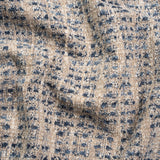 Tweedy Upholstery Boucle - Indigo - Torlea Collection