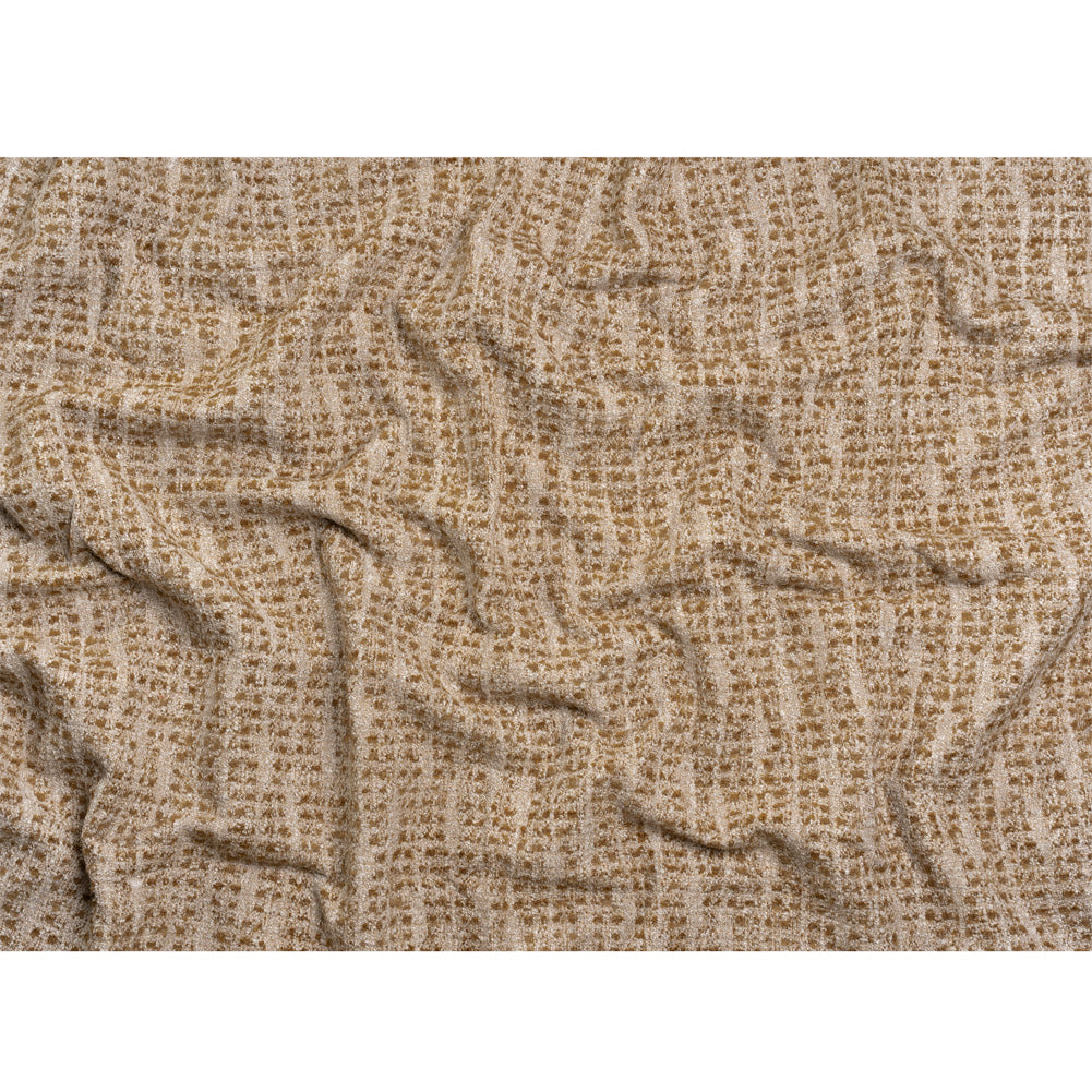 Tweedy Upholstery Boucle - Khaki - Torlea Collection