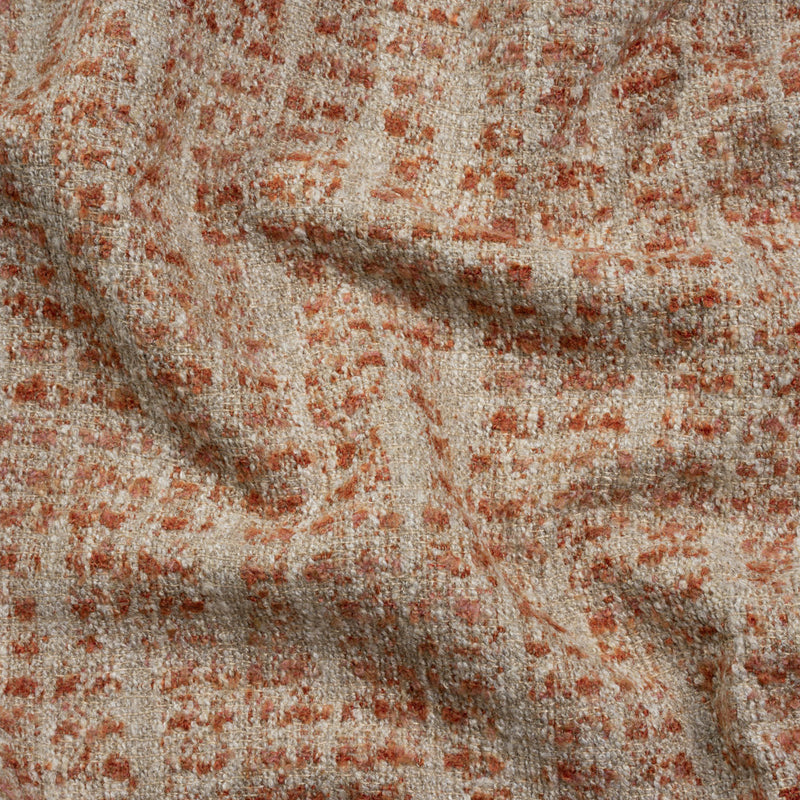 Tweedy Upholstery Boucle - Ruby - Torlea Collection