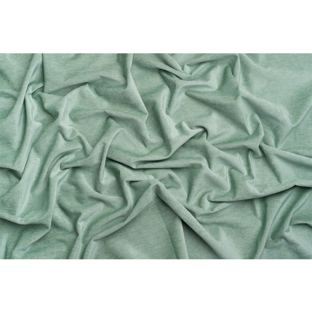 Upholstery Chenille with Latex Backing - Aqua - Tonnet Collection