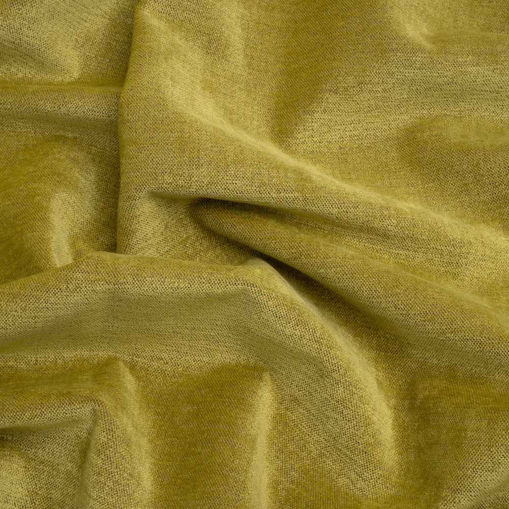 Upholstery Chenille with Latex Backing - Avocado - Tonnet Collection