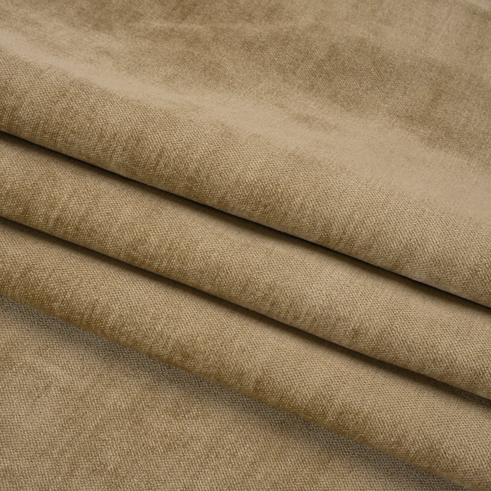 Upholstery Chenille with Latex Backing - Birch - Tonnet Collection