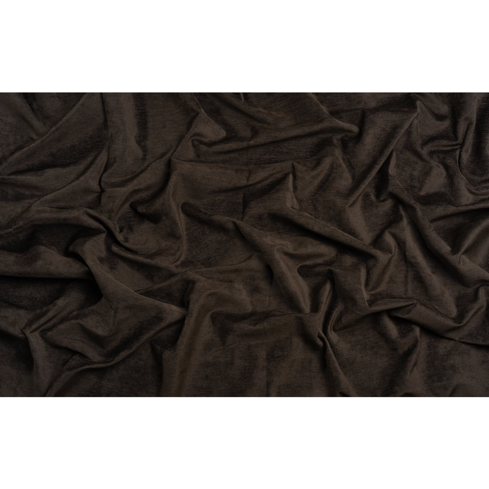 Upholstery Chenille with Latex Backing - Black Walnut - Tonnet Collection
