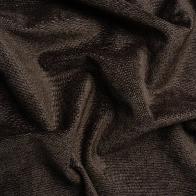 Upholstery Chenille with Latex Backing - Black Walnut - Tonnet Collection