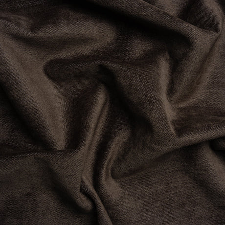 Upholstery Chenille with Latex Backing - Black Walnut - Tonnet Collection