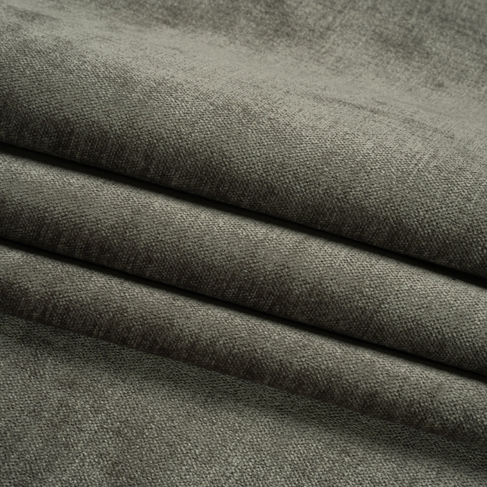 Upholstery Chenille with Latex Backing - Blue Steel - Tonnet Collection
