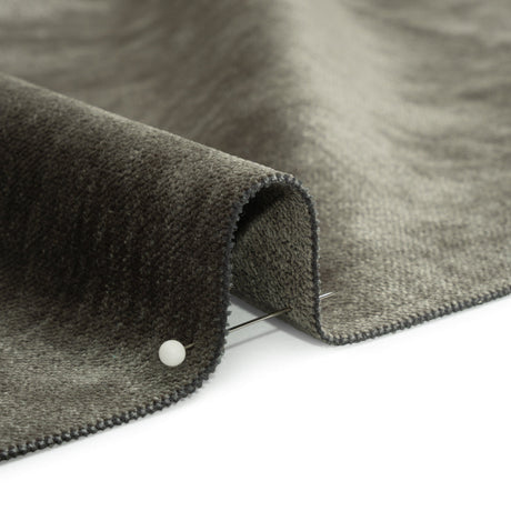 Upholstery Chenille with Latex Backing - Blue Steel - Tonnet Collection