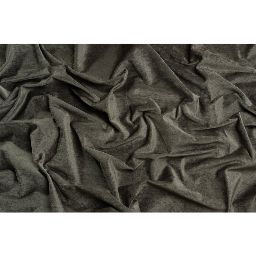 Upholstery Chenille with Latex Backing - Blue Steel - Tonnet Collection