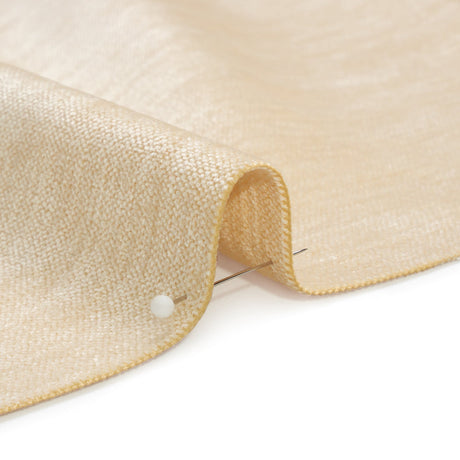Upholstery Chenille with Latex Backing - Bone - Tonnet Collection