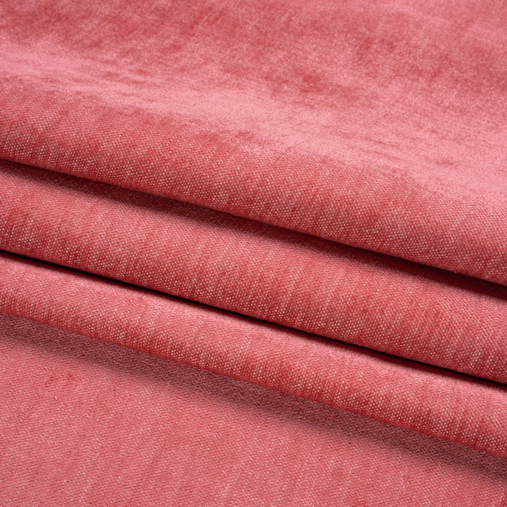 Upholstery Chenille with Latex Backing - Carnation - Tonnet Collection