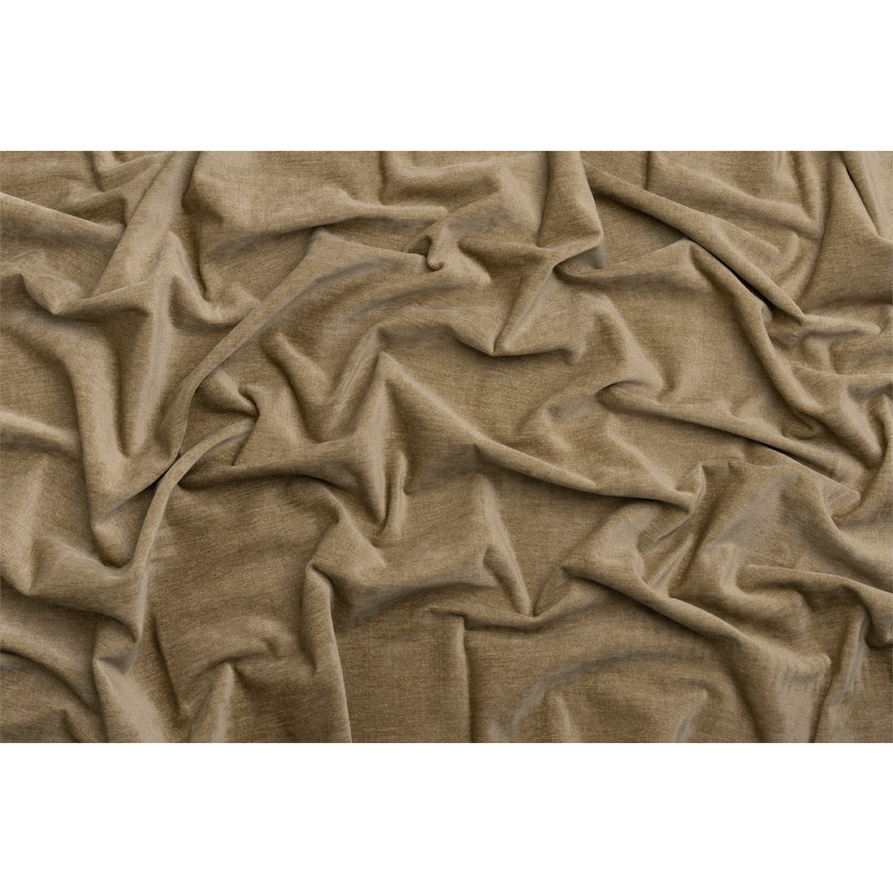 Upholstery Chenille with Latex Backing - Cement - Tonnet Collection